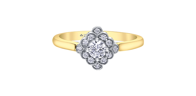 Maple leaf diamonds 18ct deals white gold diamond ring